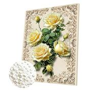 5D Pearl Painting Kits with Frame,40x50cm DIY Pearl Gem Art Diamond Painting Kits for Beginners Adults,Creativity DIY Pearls Dot Paintings,Home Decor Gift Diamond Dots Paintings Picture Arts Craft-11