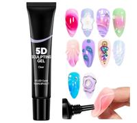5D Sculpting Gel 4-in-1 Leave-in Fingernail Decor