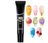 5D Sculpting Gel for Nails 4-in-1 Leave-in Fingernail Decor