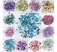 5D Shiny Crystal Diamond Rhinestone Sparkle Diamonds 175 Colors（200pcs）