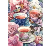 5D Square Diamond Painting Kit, Full Drill Festive Animal Coffee Diamond Art for Adults & Kids, Holiday Home Decor, DIY Gift Idea, Fun Family Craft Activity, Perfect for Stress Relief 70x90cm B-184