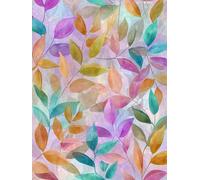5D Square Diamond Painting Kit, Full Drill Festive Leaf Plants Diamond Art for Adults & Kids, Holiday Home Decor, DIY Gift Idea, Fun Family Craft Activity, Perfect for Stress Relief 70x90cm B-1001