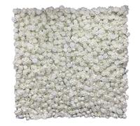 5D Three-Dimensional Handmade Cloth-Based Simulation Rose Hydrangea/Peony Eucalyptus Flower Wall,Wedding Decoration/Shopping Mall Activity Background Wall/Outdoor Photography,A,3 * 3m/9.8 * 9.8FT