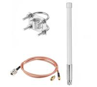 5dBi 915MHz LoRa Antenna with Low-Loss RG58 Cable for Helium Hotspots, Nebra, Bobcat 300, SenseCAP M1, Meshtastic, LoRa32, ESP32 and OLED Boards, N-Type Male Connector