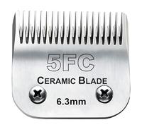 5FC Blade Dog Grooming Clipper Replacement Blades Compatible with Andis/Wahl/Oster Dog Clippers,Detachable Ceramic Blade & Stainless Steel Blade,Size-5 FC 1/4-Inch Cut Length (64122)