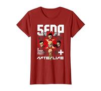 5FDP - Afterlife Cranberry T-Shirt, Women, Cranberry Red, Medium