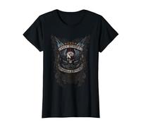 5FDP Winged Knuckles Painted T-Shirt, Women, Black, X-Small