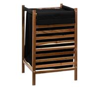 5Five Blackacia Single Laundry Basket Black