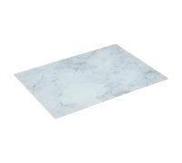 5five Simply Smart Cutting board, glass with marble pattern, white, 30 x 40 cm