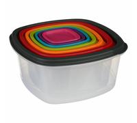 5five Simply Smart food storage container set 7 pcs, PP plastic, Colorful, 12...