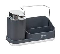 5five Sink Organiser with Dispenser 300 ml Neo Grey