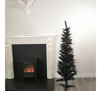 Samuel Alexander 5ft (150cm) Black Pencil Pine Christmas Tree with 236 Tips