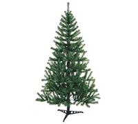 SHATCHI 2Ft-6Ft Green Artificial Christmas Traditional Realistic Natural Branches Canadian Pine Tips Xmas Tree, Polyvinyl Chloride, 5Ft