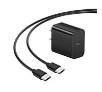 5FT 30W Motorola USB C-C Charger for Moto G 2025, Moto G Power 5G 2024, G Stylus 5G 2024, Motorola Razr+ 2023/2024, Razr 2024 023/2 2024, Edge 2022/Edge+ 2022/2023 (Blcak)