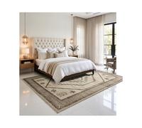 (5ft 3in x 7ft 6in (160x230cm), Radiant) Cashmere Traditional Rug Soft Classic Patterned Area Rug for Living Room Bedroom Hallway