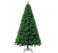 5ft Artificial Christmas Tree 500 Tips Bushy Xmas Tree with Fire Retardant PVC Tips and Metal Stand