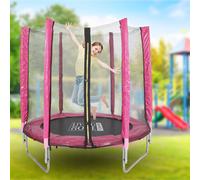 5FT Children Trampoline with Safety Enclosure Kids Entertainment
