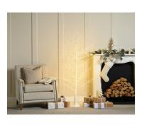 Festive Productions Light Up Micro Dot White Christmas Tree with 900 Warm White LED Lights - 150cm - Beautiful and Stylish Christmas Decoration, Perfect for Home, Living Rooms, Kitchen
