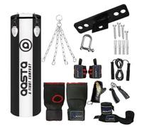 Aasta 5ft Filled Heavy Punch Bag Ceiling hook Mitts Chain Boxing Set MMA UFC Fight Kickboxing
