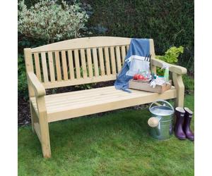 5ft Forest Garden Harvington Bench - Pressure Treated