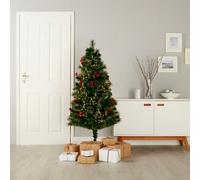 Premier Decorations 5ft Pre lit Snow Tip Christmas Tree