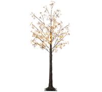 5ft Gypsophila Christmas Tree Light Feature Black with LED Lights Warm White