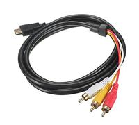 5Ft HDMI to 3-RCA Video Audio AV Component Converter Cable for HDTV Stylish and Popular