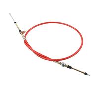 5ft Heavy Duty Transmission Shifter Cable, Replacement for B M Shifters, High Strength ABS and Metal Car Shifter Cable with Direct Fit for Manual Transmission Vehicles