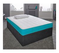 (5ft King Mattress Size Mattress - 150cm x 200cm) Coil Sprung Hybrid Mattress - Medium Soft Comfort, Cooltouch Breathable Cover