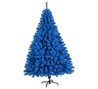 5FT Navy Artificial Christmas Tree With Thicken Branch Tips,Outdoor Indoor Large Christmas Tree With Metal Stand,Colorful Xmas Pine Tree Festival Decoration-Navy 150cm/5ft