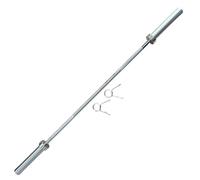 5FT Olympic Barbell 2" (8.4KG) with Spring Collars - Compact Weightlifting Bar for Home Gym, Powerlifting, Strength Training & Bodybuilding
