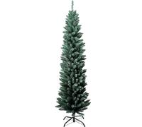 5ft Slim Pencil Christmas Tree Artificial Pine Xmas Home Decoration 400 Tips NEW