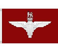 5ft x 3ft (150 x 90 cm) Parachute Regiment The Paras British Army 100% Polyester Material Flag Banner Ideal For Pub Club School Festival Business Party Decoration