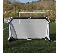 5ft x 3ft Aluminium Football Goal - Foldable Goal Post for Kids & Adults. Multi-Surface Football Training Goalposts with Micromesh Net & Aluminium Frame.