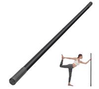 5ft Yoga Stick, Sturdy Steel Stretching Stick with Non-Slip Ends & Foam Handles for Mobility, Flexibility | Exercise Pole for Fitness, Posture Correction