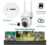 5G&2.4G Dual Band Wireless Security Camera System Outdoor Home 5G Wifi Night Vision Cam 1080P HD