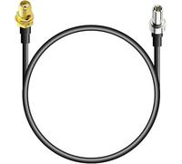 5G Cable SMA jack bulkhead to TS9 plug straight 5G Antenna Router Extension cable 30cm/11.8inch for Zyxel NR5103E (5G Hub) Three/EE/