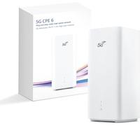 5G CPE 6, H165, Revolutionary 5G-A SIM Router, DL 11.7Gbps/Wi-FI 7 BE3600, 2.5 GE LAN/WAN Port, 12dBi High Gain Antenna for Extended Coverage, 30 Months Warranty