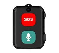 5G GPS SOS Alert Necklace With Camera,AI Fall Detection, Waterproof Emergency Call Pendant, Voice Call for Elderly, Seniors, Dementia Alzheimer Autism Patients Care