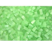 5g Miyuki Half Tila Japanese Glass Beads 5x2.3mm 92559 Silk Pale Green Square Two Hole Unique Beading Supplies Jewellery Making Japan