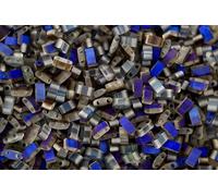 5g Miyuki Half Tila Japanese Glass Beads 5x2.3mm 94556 Azuro Matte Square Two Hole Unique Beading Supplies Jewellery Making Japan
