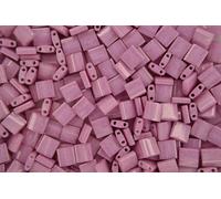 5g Miyuki Tila Japanese Glass Beads 5x5mm 9599 Opaque Antique Rose Luster Square Two Hole Unique Beading Supplies Jewellery Making Japan