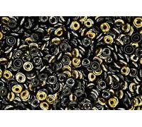 5g O Bead Czech Seed Beads 1x3.8mm Bronze Iris Jet Unique High Quality Shape Beading Supplies Jewelry Making Czech Republic