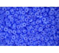 5g O Bead Czech Seed Beads 1x3.8mm Opal Sapphire Unique High Quality Shape Beading Supplies Jewelry Making Czech Republic