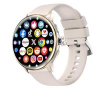 5G smart watch with SIM card, smart watch Bluetooth calling, 1.96-inch HD touch screen, dual system independent GPS fitness tracker, heart rate monitor, women's health and sleep tracker
