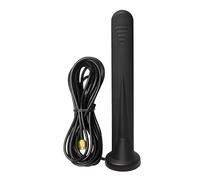 5G WiFi Antenna with SMA Plug | Omnidirectional 15dBi External LTE Band Antenna with Magnetic Foot | Signal Booster Antenna for PCI-E WiFi Network Card, IP Security Camera, Router
