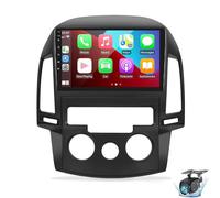 5G WIFI Autoradio for Hyundai I30 2006-2011, 9" Touchscreen 2Din Stereo with Wireless CarPlay, Android Auto, GPS Navigation, Bluetooth, FM/RDS, SWC, Rear Camera, Microphone