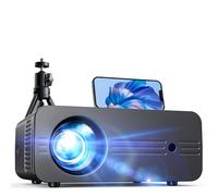 5G WiFi Bluetooth Projector with Case, Native 1080P Full HD 10000 Lumens Support 4K, 300 inch Display Dual Speakers Home Cinema, iZEEKER Portable Movie Projector for Smartphone/PS5/TV Stick