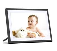 5G WiFi Digital Picture Frame, 10.1 Inch Electronic Picture Frame with 1280 x 800 IPS Touch Screen, Auto Rotate and Slide Show, Easy Setup for Sharing Moments, Gift for Family and Friends