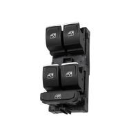 5G0959857D/5G0959857C For Seat For Leon Chrome Master Window Lifter Switch Window Control Switch(Chrome-5G0959857C)